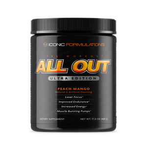 All Out Ultra Edition - Pre Workout - Peach Mango (Expired Blowout)